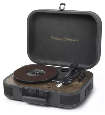 Image de Muse Turntable Stereo System with Bluetooth Out | MT-207 DGB | 2x5 W | Bluetooth | Black/Brown