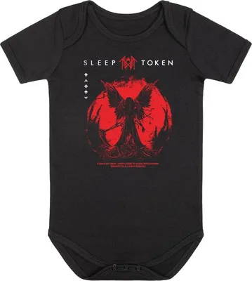Produktbild von Sleep Token Body Uni Metal Kids - Red Reaper Angel schwarz 56/62