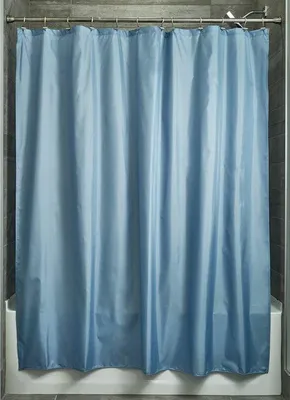 Produktbild von Schimmelresistenter Duschvorhang Slate Blue 180x180cm