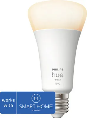 Productafbeelding van Hue Wit E27 A67, 1600 lumen, set van 1