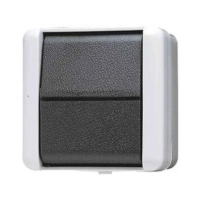 Image de JUNG Interrupteur à bascule 806W WG800 IP44 Universel Interrupteur à bascule 806W (806W)