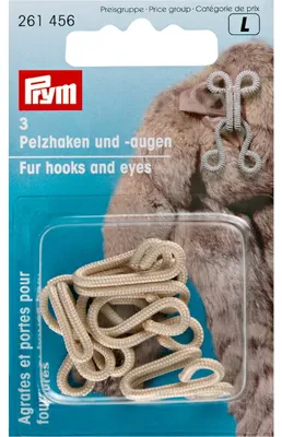 Productafbeelding van Bontogen en -haken, beige kleur