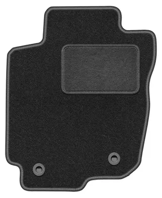 Produktbild von Fahrermatte Velours für Toyota RAV4 IV 2013-2019 (Hybrid) – 1-tlg, Graphit, passgenau – Wielganizator LUX