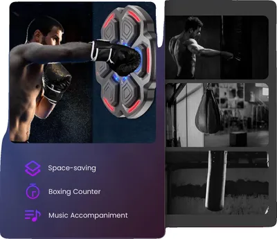 Produktbild von Musik-Boxmaschine, platzsparendes Design, anpassbare Trainingsmodi, A