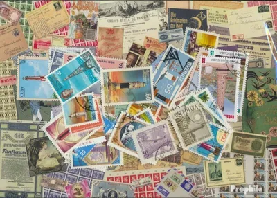 Produktbild von Briefmarken Motive 50 verschiedene Leuchttürme Briefmarken