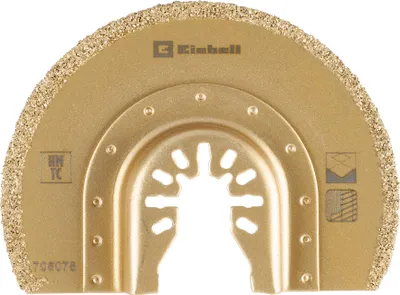 Produktbild von EINHELL Hartmetall-Sägeblatt, 708078, halbrund, 87 mm