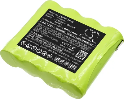 Image de TECHTEK Batterie compatible avec [Fluke] E1515W remplace 1996446