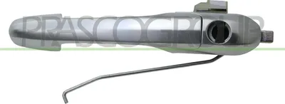 Produktbild von PRASCO AA3408006 Türgriff Vorne Links Silber