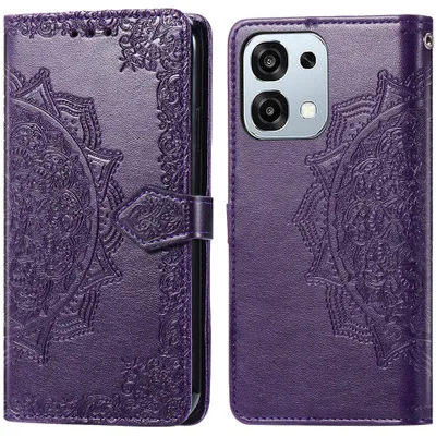 Produktbild von imoshion Mandala Bookcase für das Oppo A6 Pro (5G) – Violett
