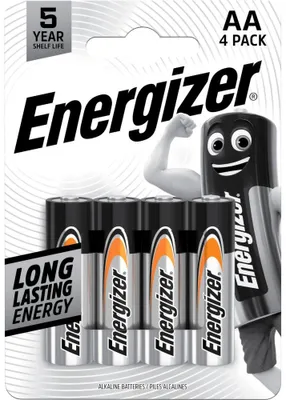 Obrázek produktu pro Baterie Energizer Everyday AA 4 ks