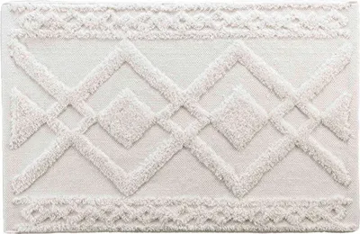 Immagine prodotto di Tappeto da bagno GLADIS, 100% cotone, ecru, 50 x 80 cm