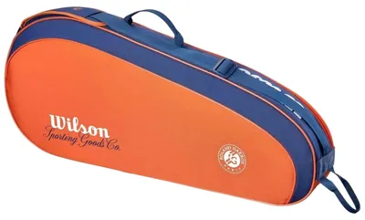 Produktbild von Wilson Roland Garros 2026 Team 3pk Tennistasche Orange Orange One Size