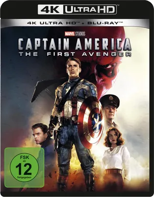 Produktbild von Captain America - The First Avenger(UHD) Min: 123DD5.1WS 4K Ultra