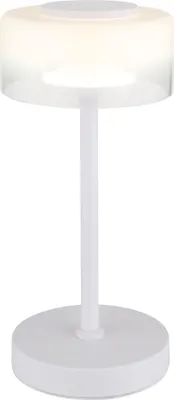 Produktbild von Globo Lighting Tischleuchte Metall weiß matt, LED