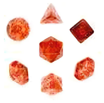Produktbild von Würfelset Confetti: Red Sulfer (7)