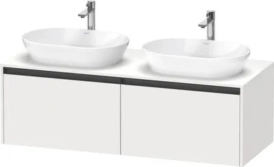 Produktbild von Duravit Ketho.2 Wastafelonderkast 140x55x45,9 cm Mat Wit