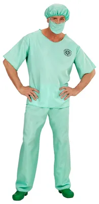 Produktbild von Notarzt Kostüm OP-Anzug, Groesse:XL