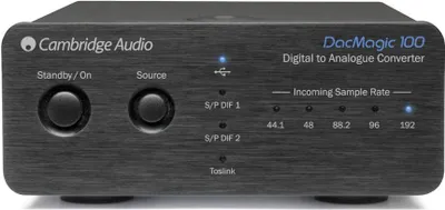Image de Convertisseurs audio-numériques noirs
