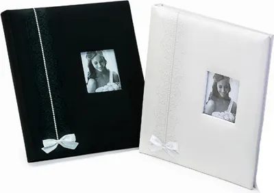 Produktbild von Hochzeit Fotoalbum für Fotoecken WEDDING FANTASY Schwarz