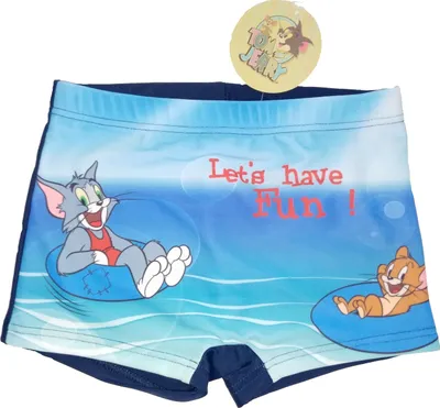 Produktbild von Tom & Jerry Badehose Let´s have Fun! Größe 74 cm (12 Monate) Navy