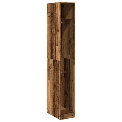 Produktbild von vidaXL Kleiderschrank Altholz-Optik 30x50x200 cm Holzwerkstoff