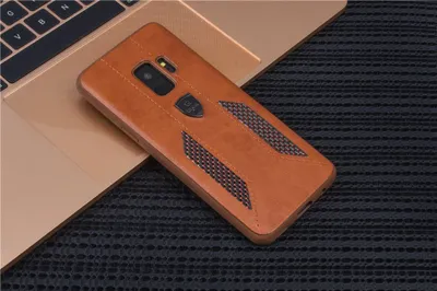 Produktbild von Backcover for Galaxy S9  - Brown (8719273284445)