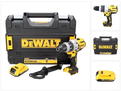 Obrázek produktu pro Akumulátorová příklepová vrtačka DeWalt DCD 996 NT 18 V 95 Nm bez kartáčů + 1x akumulátor 2,0 Ah + TSTAK - bez nabíječky