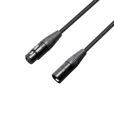 Productafbeelding van Adam Hall Cables 4 STAR KRYSTAL - Microfoonkabel XLR (vrouwelijk) > XLR (mannelijk) | 1,5 meter