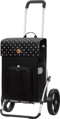 Image de Andersen SHOPPER MANUFAKTUR chariot de courses Royal Shopper Malit 45L Black noir