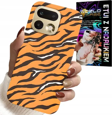Image de Etui Do Realme 16 Pro+ 5G - Plecki W Tygrysie Paski Pokrowiec +Folia