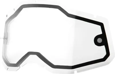 Produktbild von 100percent Racecraft/accuri/strata Dual Ersatzlinsen Durchsichtig Clear/CAT0 Durchsichtig Clear/CAT0