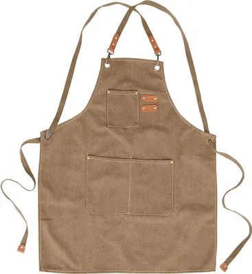 Produktbild von Küchenschürze Schutzschürze aus Baumwolle zum Kochen und Grillen