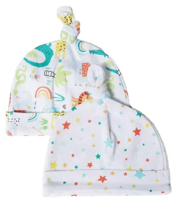 Produktbild von Minoti - Mütze für Baby (2er-Pack) MN159 (68) (Weiß)