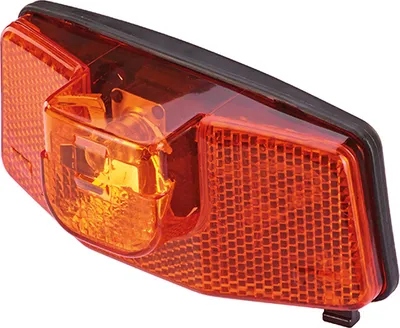 Produktbild von Prophete LED-Rücklicht für Gepäckträger, 50-80 mm Montageweite, für Naben- und Seitendynamo, 2-adriger Anschluss