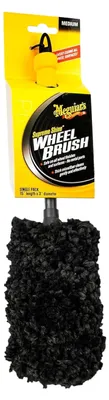 Produktbild von Meguiar’s® Supreme Wheel Brush Medium 35 cm - Felgenbürste mit Mikrofaserkopf