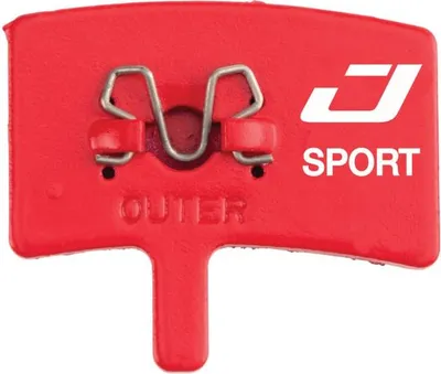 Produktbild von Jagwire DCA073, Fahrradbremsbelag, Rot
