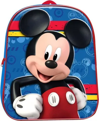 Produktbild von Mickey Maus 3D Rucksack Tasche Schule Ranzen Umhängetasche