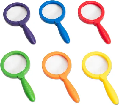 Produktbild von Betzold Lupen, Regenbogenset, 6 Stück
