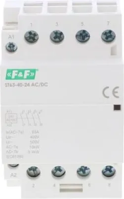 Produktbild von Modulares Schütz, Schienenmontage, 4xÖfkontakte, 63 A, 24 V DC ST63-40-24ACDC