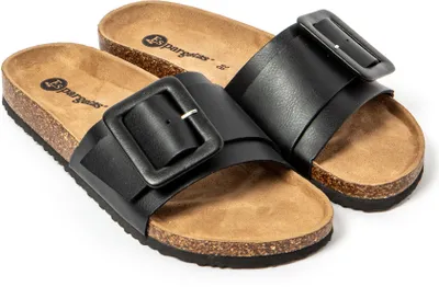 Produktbild von ESPARGATAS Zehensandalen Herren Damen rutschfester Sohle bequem schuhe strand/schwimmbad/stadt schwarz 36 EU - UEGET