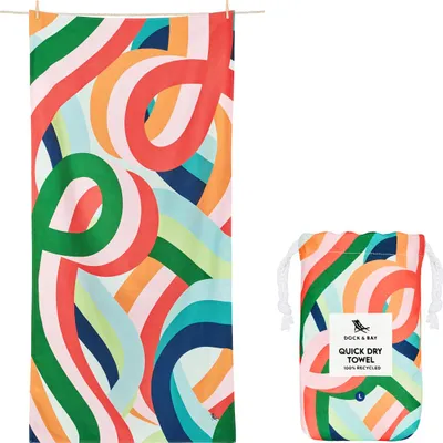 Produktbild von Dock & Bay Beach Towel L Fruit Loops 160x90cm
