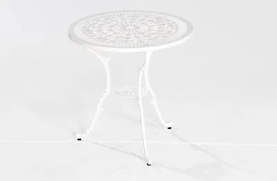 Produktbild von Merxx Lugano Tisch, Ø 70 cm, weiß +  - Farbe: weiß; 21112-208