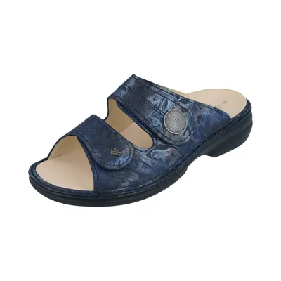 Produktbild von Finn Comfort Sansibar Damen Pantolette in Blau, Größe 37
