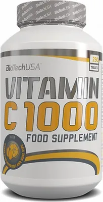 Produktbild von BioTech USA Vitamin C 1000 250 Tabletten