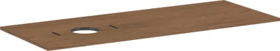 Immagine prodotto di hansgrohe Xilesa E Console avec découpe à gauche pour lavabo à poser, sans trou pour robinetterie, 1375x550x16mm, 54278550, 54278550