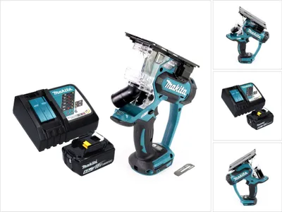 Produktbild von Makita DSD 180 RG1 Akku Gipskartonsäge 18 V + 1x Akku 6,0 Ah + Ladegerät