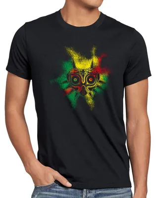 Produktbild von BaumwolleCloud The Legend Mask Herren T-Shirt