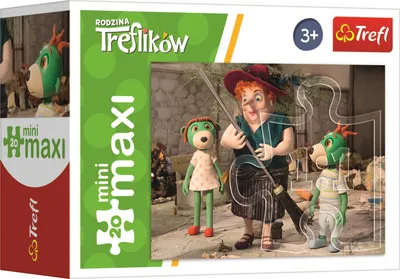 Zdjęcie produktu dla Puzzle Treflings: Z ciocią 20 elementów