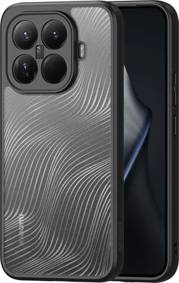 Produktbild von Xiaomi 15T Pro Hülle - Dux Ducis Aimo Series - Transparent TPU Back Cover - Schwarz