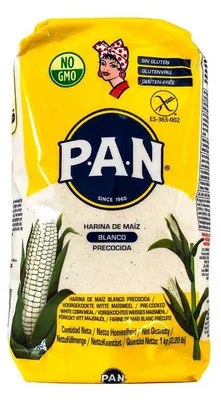 Produktbild von Pan Vorgekochtes weißes Maismehl 1kg